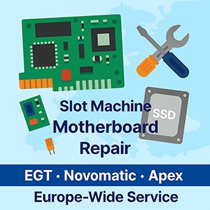 Motherboard Repairs for Slot Machines | EGT & Novomatic Specialists