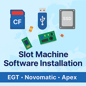 Slot Machine Software Installation Services | EGT, Novomatic, Apex